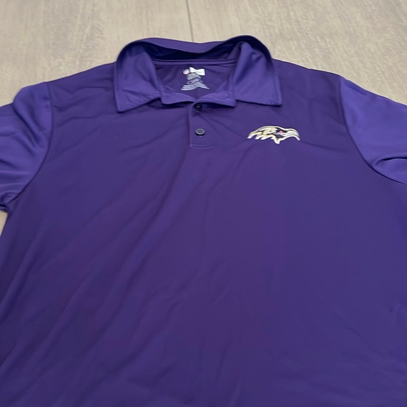 Men’s size large nfl Baltimore ravens golf polo - Picture 1 of 3
